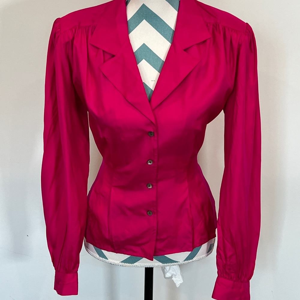 Pink blouse